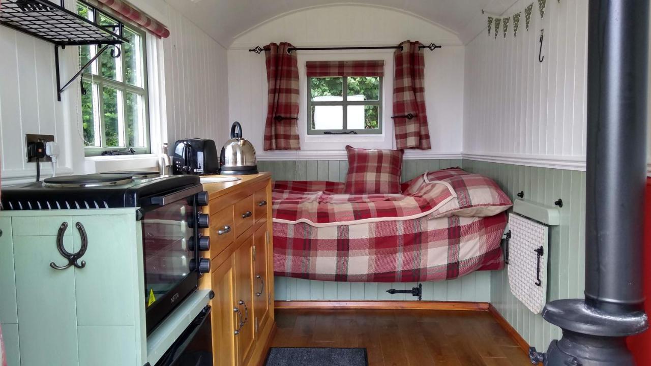 Shepherd'S Lodge - Shepherd'S Hut With Devon Views For Up To Two People And One Dog Wrangaton Exterior foto